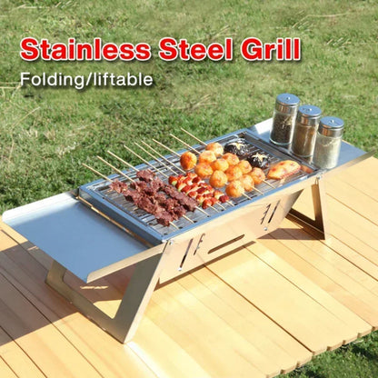 Stainless Steel Folding  Barbecue Stove
