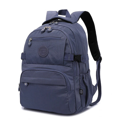 Backpack with Nylon Waterproof Blue