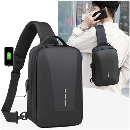 Crossbody Bag Anti-Theft USB Charging Nylon