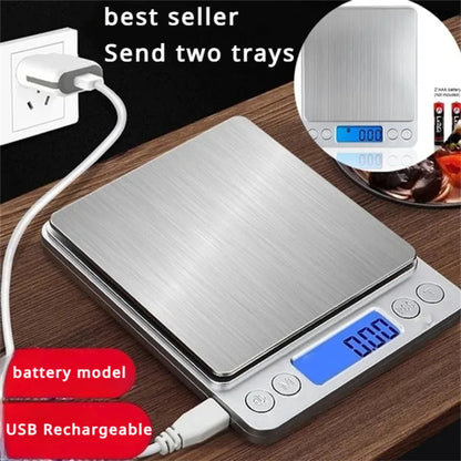 Digital Jewelry Scale with Precision USB Rechargeable