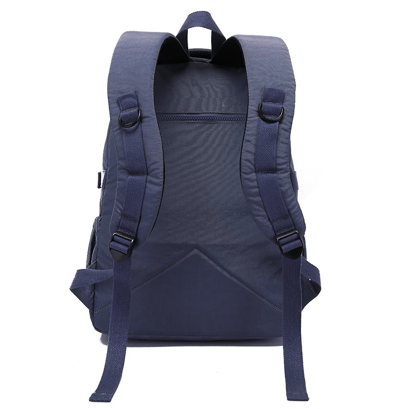Backpack with Nylon Waterproof Blue