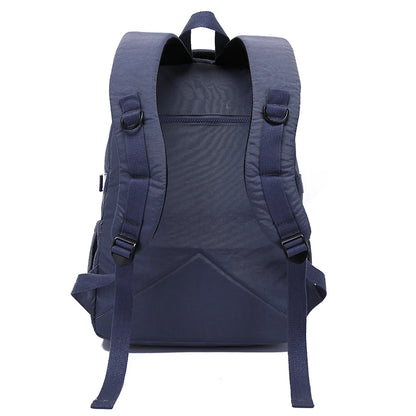 Backpack with Nylon Waterproof Blue