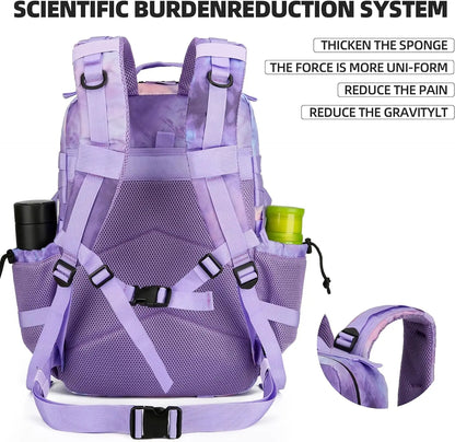 Tactical Backpack with 45L Waterproof Outdoor Rucksack