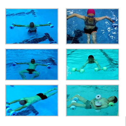 Aqua Dumbbells Foam Water Aerobics Floating Fitness Set