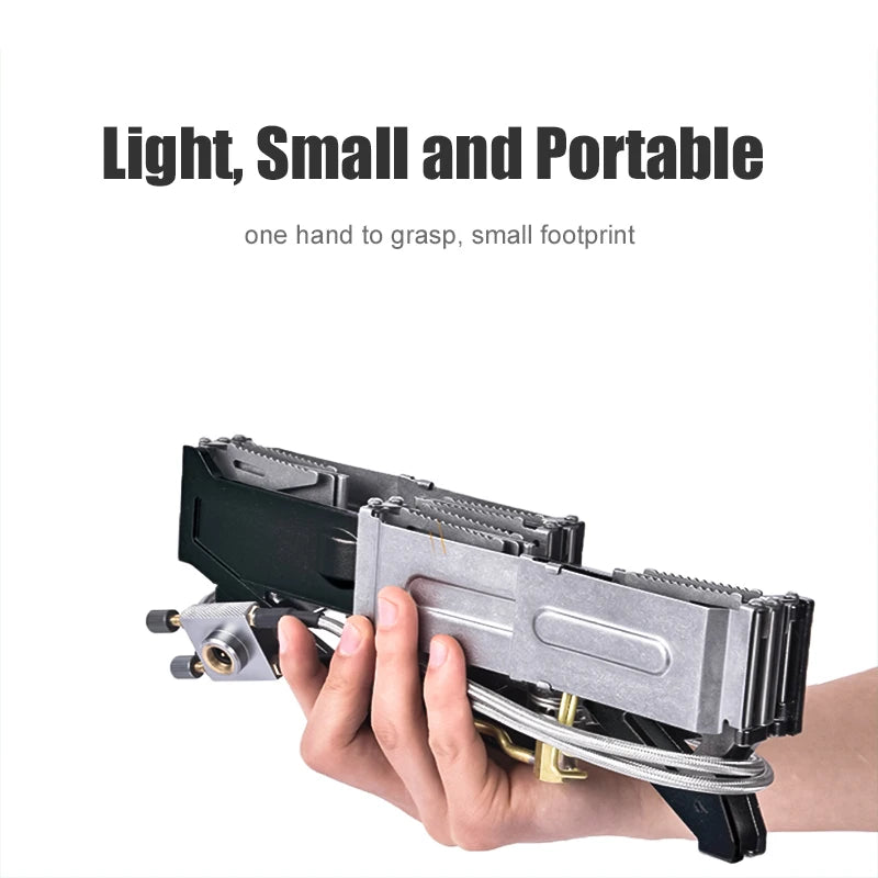 Camping Double Burner Folding Portable Gas