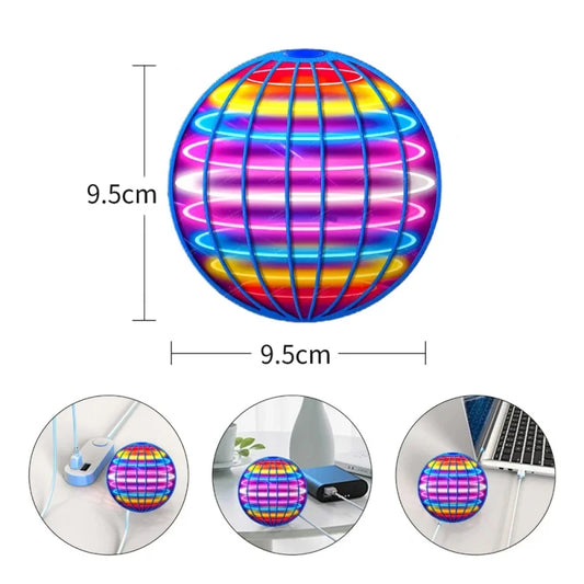Flying Ball LED Boomerang Spinner Toy Kids