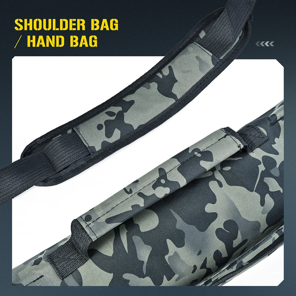 Fishing Rod Bag Nylon with Adjustable Strap