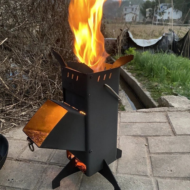 Portable Wood Stove for Camping