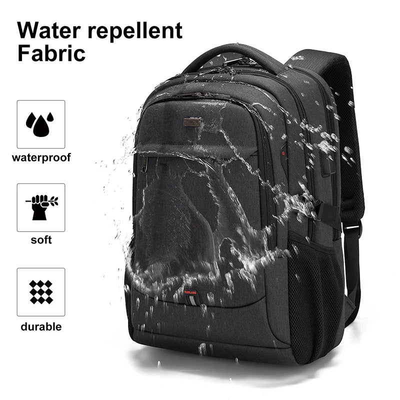 Waterproof Laptop Backpack with USB Port