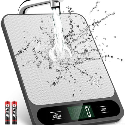 Kitchen Scale Digital with USB Waterproof 10Kg Smart