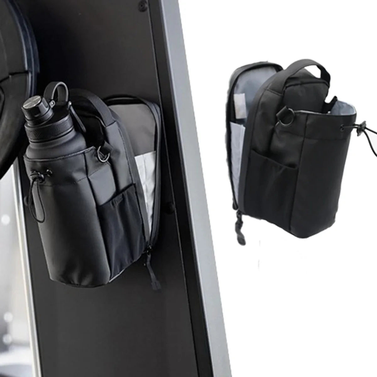 Magnetic Gym Bag with Organizer Pocket
