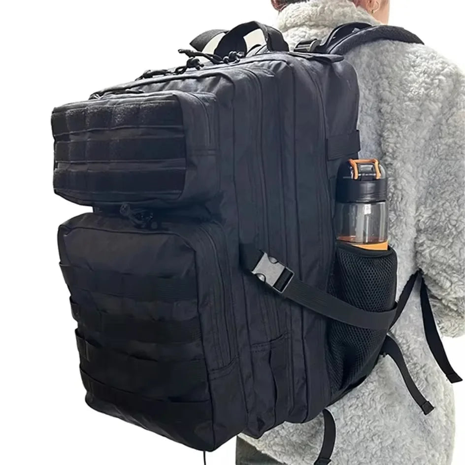 Tactical Backpack with 40L Outdoor Travel Rucksack