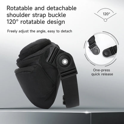 Men Chest Sling Bag with Waterproof Tactical Crossbody