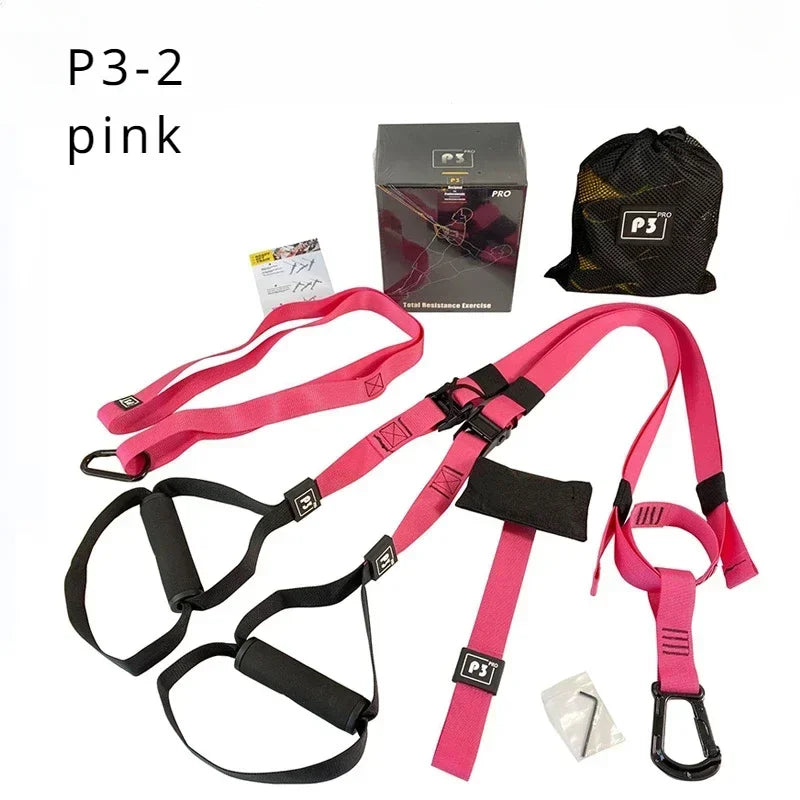 Adjustable Suspension Resistance Training Belt Set