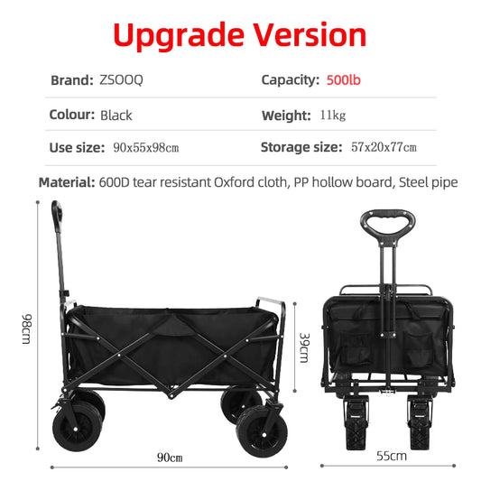 Heavy Duty Outdoor Wagon Cart