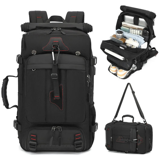 Travel backpack for men boarding, casual men's backpack for travel, large backpack for travel, 70 liters L, super large capacity