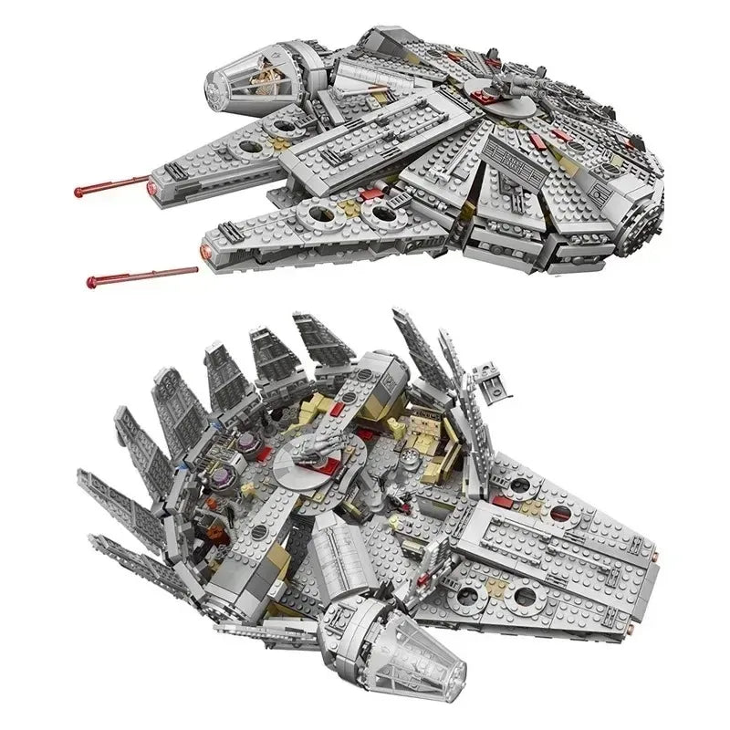Spaceship Building Blocks Model Kit