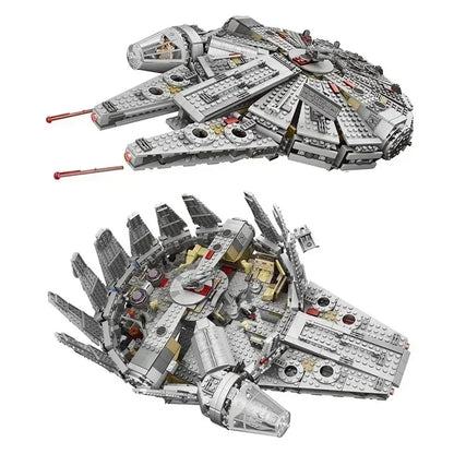 Spaceship Building Blocks Model Kit
