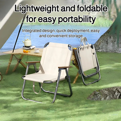 Outdoor Portable Aluminum Folding Chair