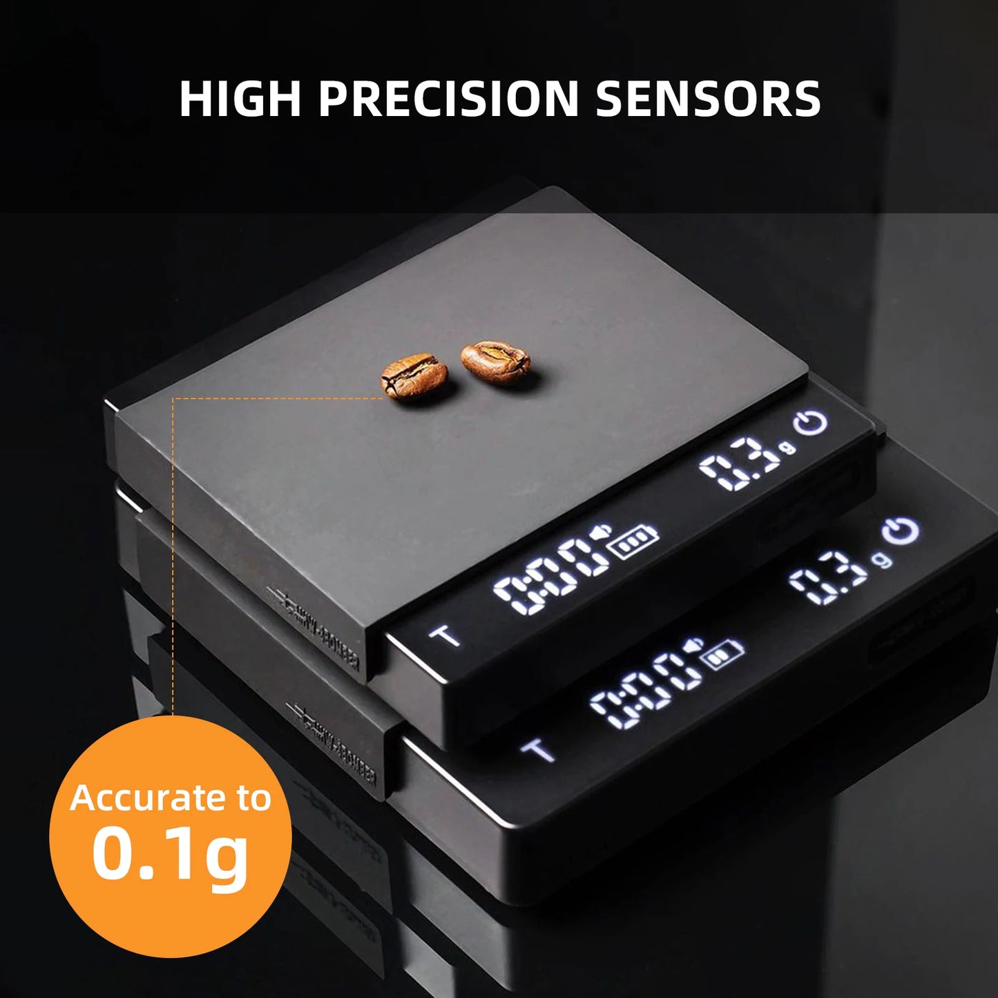 Coffee Digital Scale with Rechargeable Kitchen Espresso