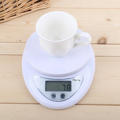 Kitchen Portable Scale with Digital LED