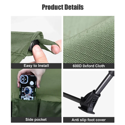 Camping Cot Folding Ultralight Portable Outdoor Bed