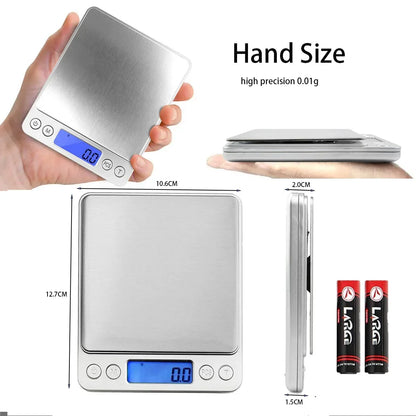 Digital Jewelry Scale with Precision USB Rechargeable