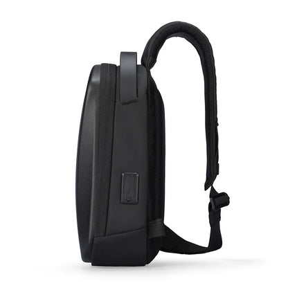 Crossbody Bag Waterproof Hard-Shell with USB Port