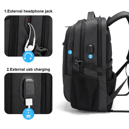 Waterproof Laptop Backpack with USB Port