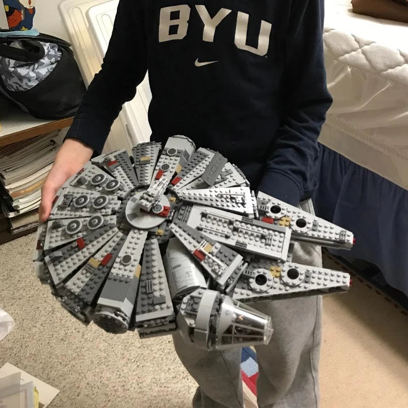 Spaceship Building Blocks Model Kit