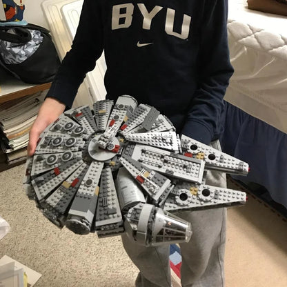 Spaceship Building Blocks Model Kit