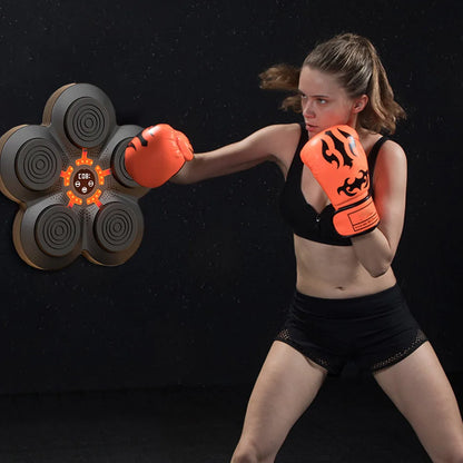 Boxing Target with Smart LED Music Reaction Trainer