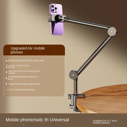 Phone Tablet Holder Adjustable Clip Flexible Desktop Stand