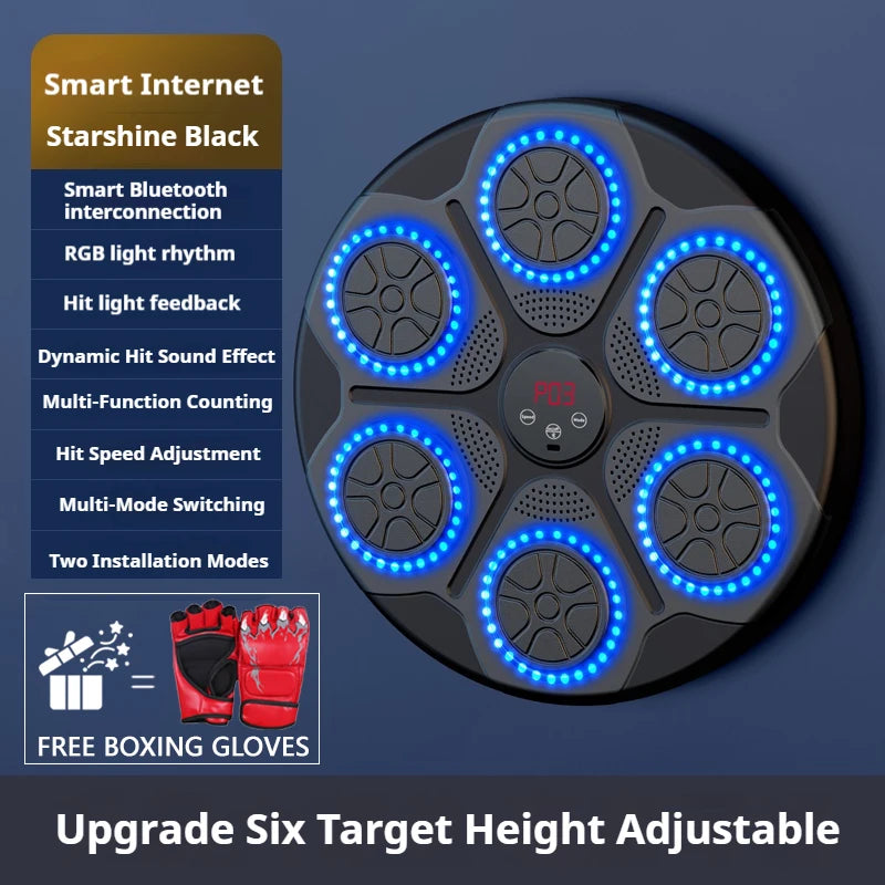 Smart Bluetooth Wall Mounted  Boxing Machine