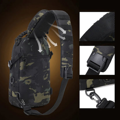 Chest Bag Tactical Waterproof Outdoor Sling