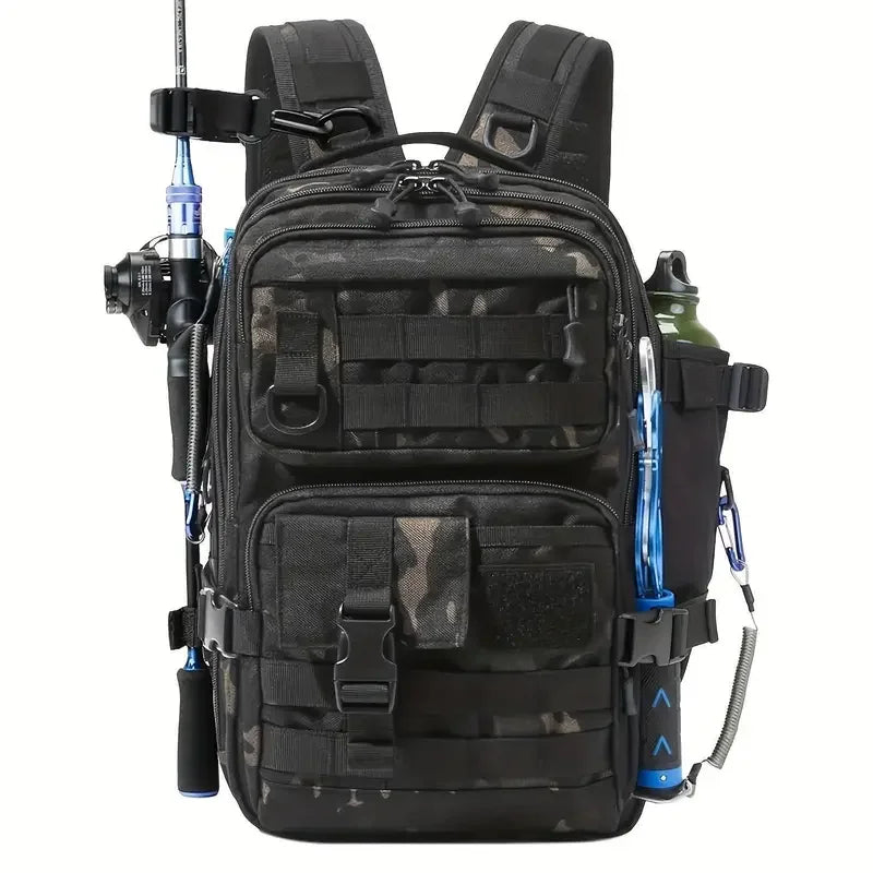 Waterproof Fishing Backpack with Tackle Storage