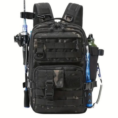 Waterproof Fishing Backpack with Tackle Storage