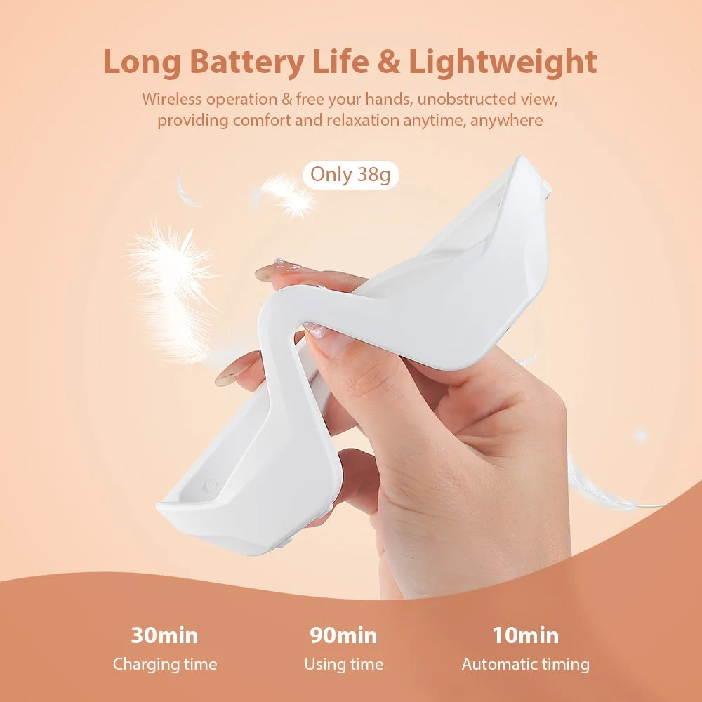 Eye Massager with 3D Vibration Electric Dark Circle Relief