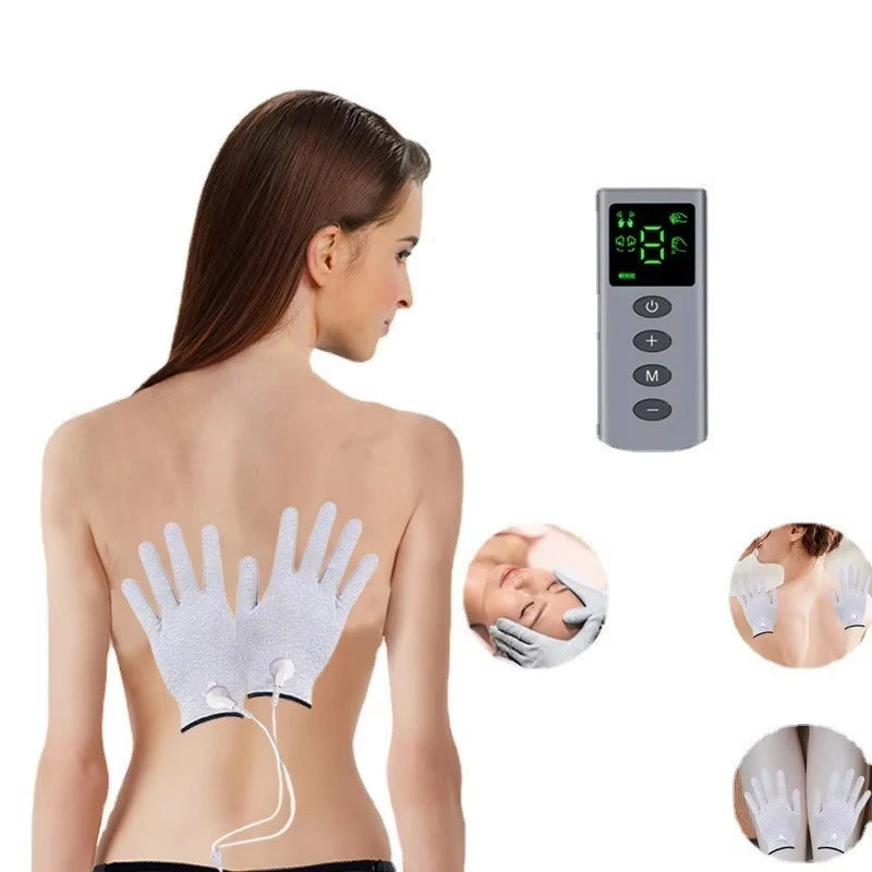 EMS Massage Gloves with Palm Muscle Stimulator