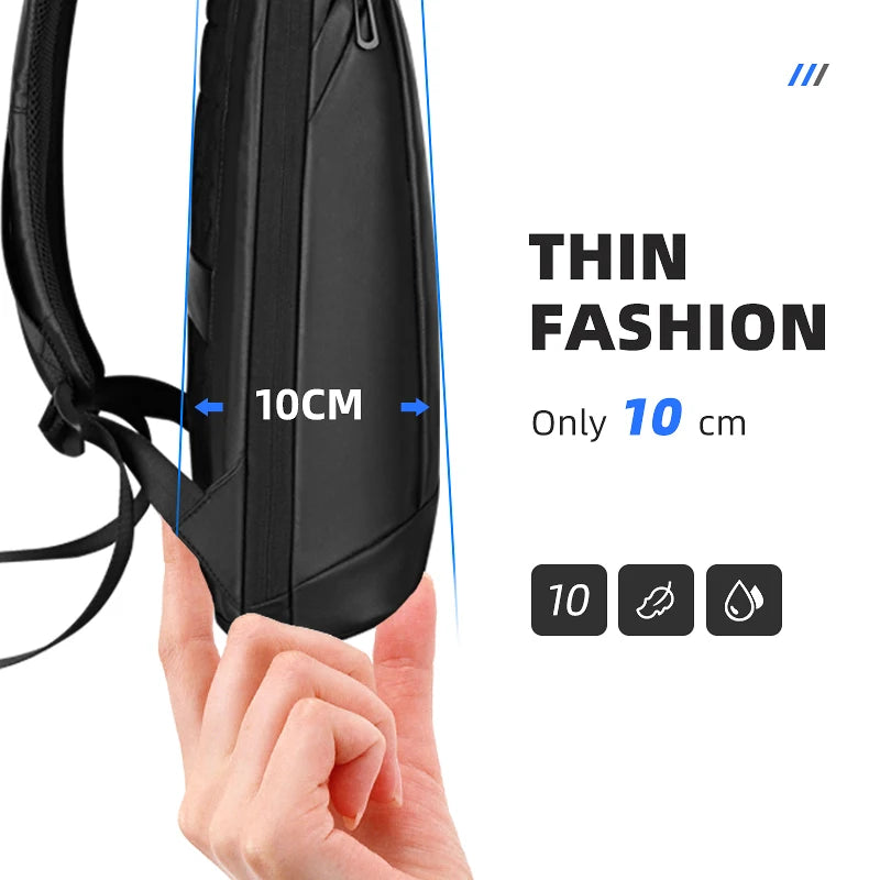 Backpack Laptop Waterproof Nylon Slim
