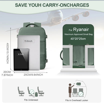 Travel Backpack Cabin Bag 40x20x25 Laptop Softback
