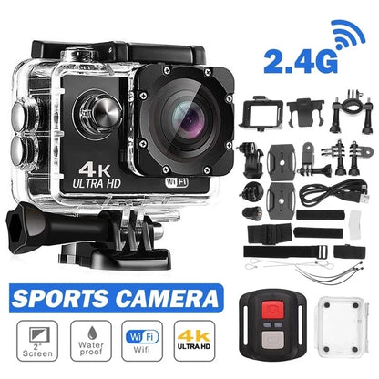 4K Ultra HD Action Camera Waterproof