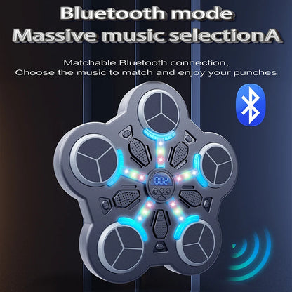 Boxing Trainer with Smart Bluetooth Wall Mounted Music Target