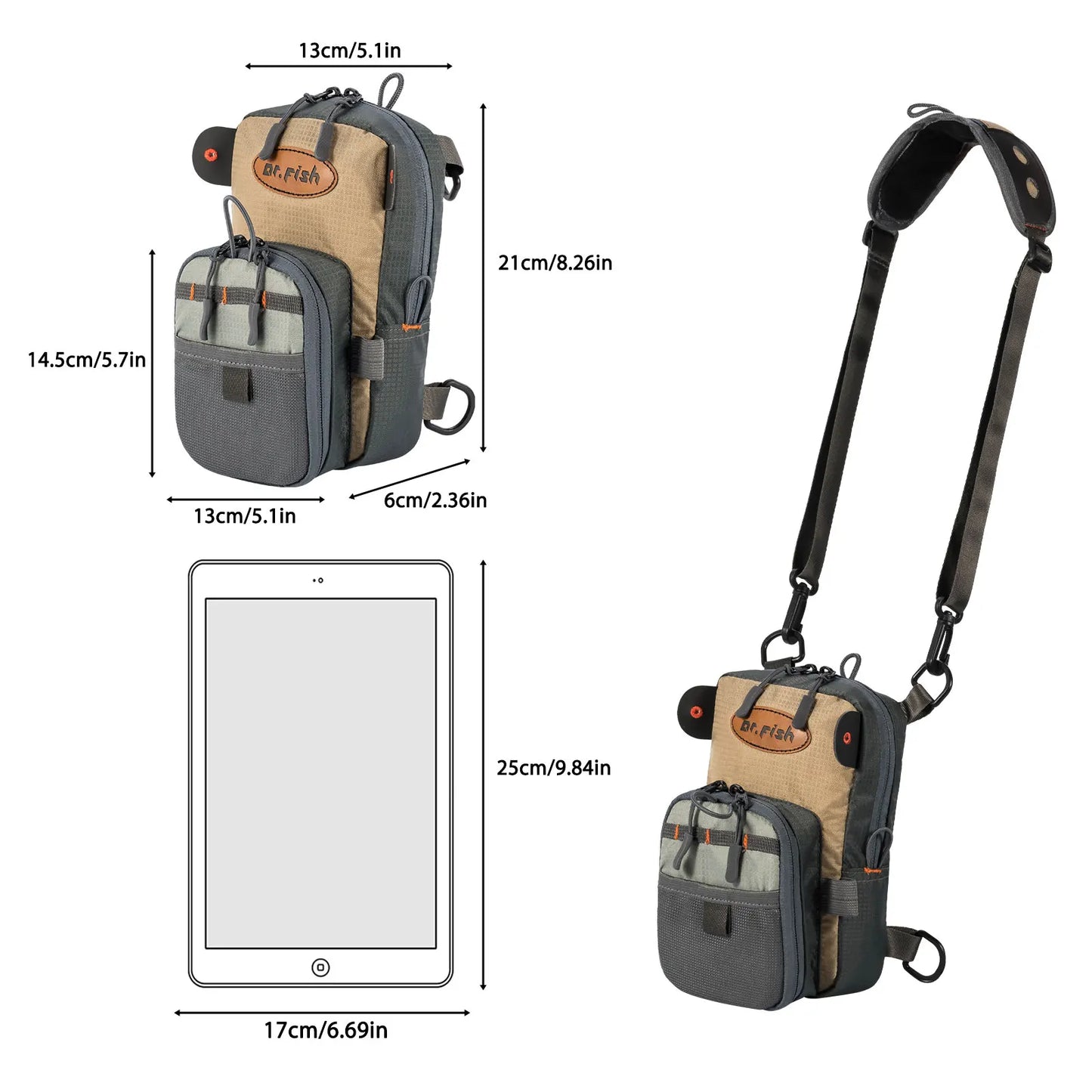 Fly Fishing Chest Bag