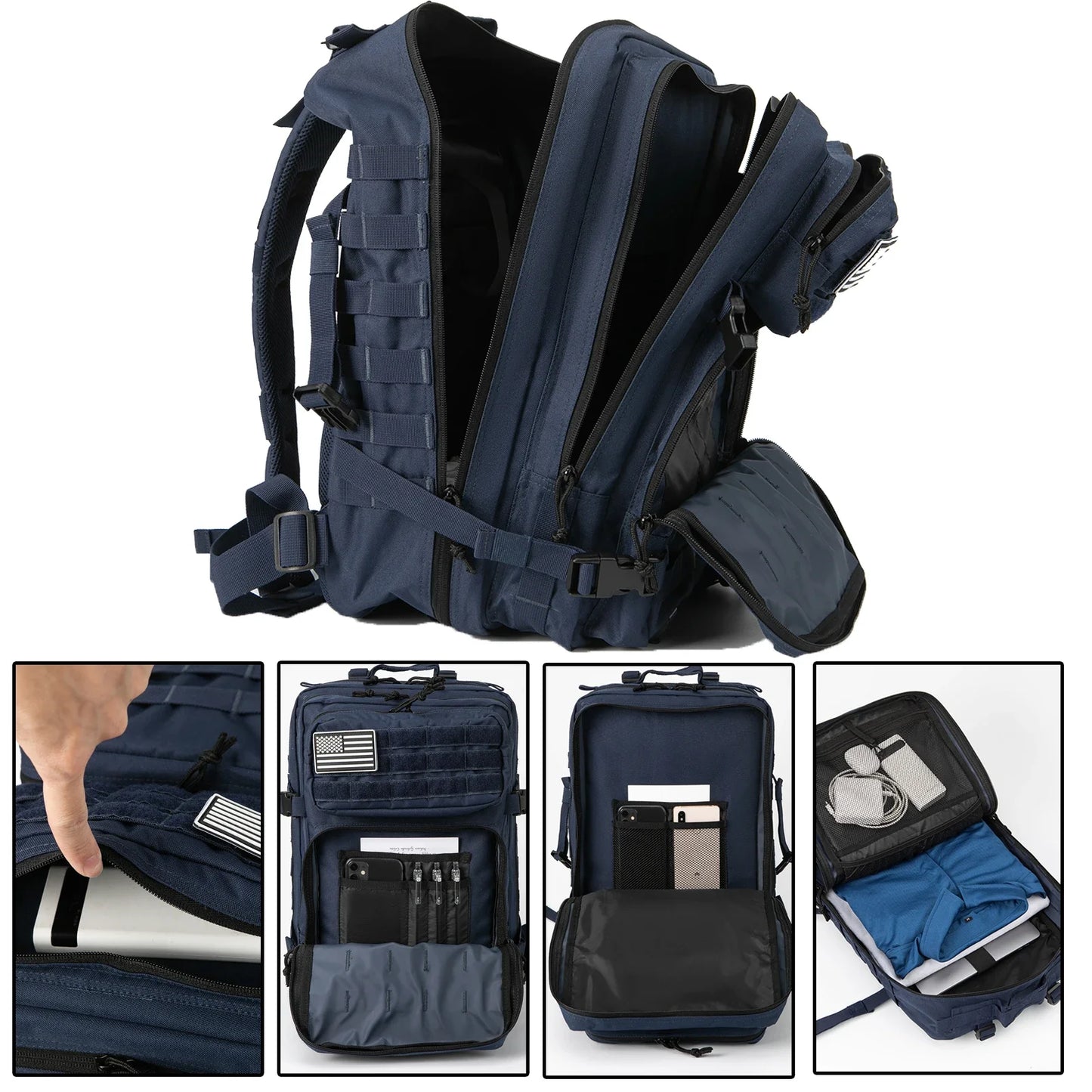 Backpack Tactical Outdoor 45L Molle Assault