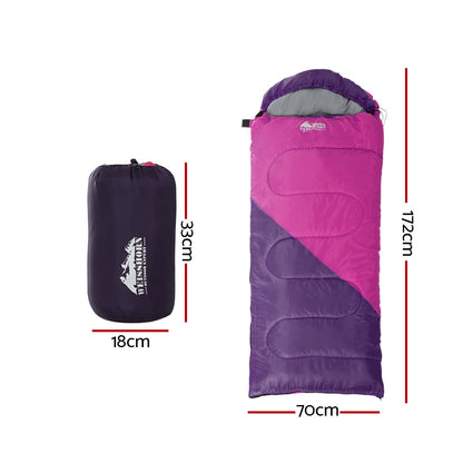 Kids Single Sleeping Bag Single - Pink
