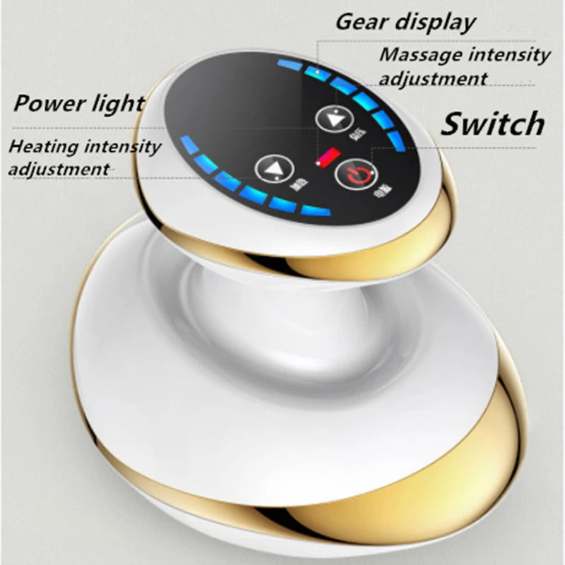 Cupping Massager with Electric Scraping Heating Body Device
