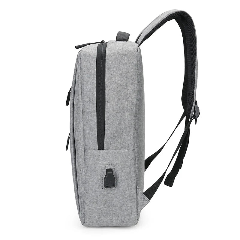 Laptop Backpack with Multi Layer Zipper Business Travel
