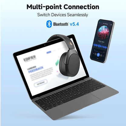 Headphones Bluetooth with Wireless Noise Cancelling Over-Ear