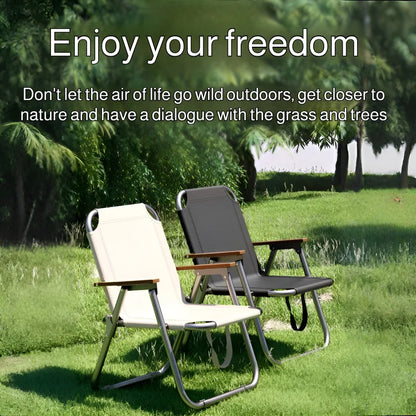Outdoor Portable Aluminum Folding Chair